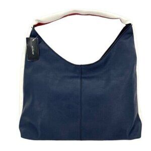 Alfani Women's Hilllary Navy Blue Hobo Shoulder Bag